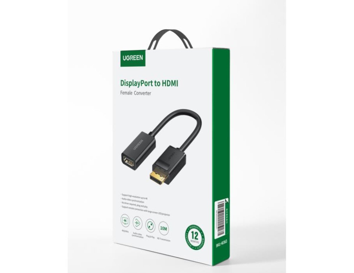 DP to HDMI Adapter 4K UGREEN MM137 40363