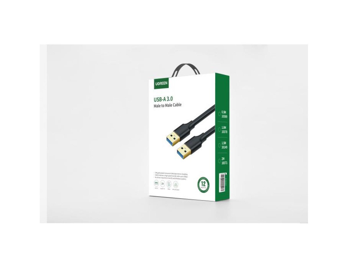 Cable USB 3.0 A-A 2m UGREEN US128 10371