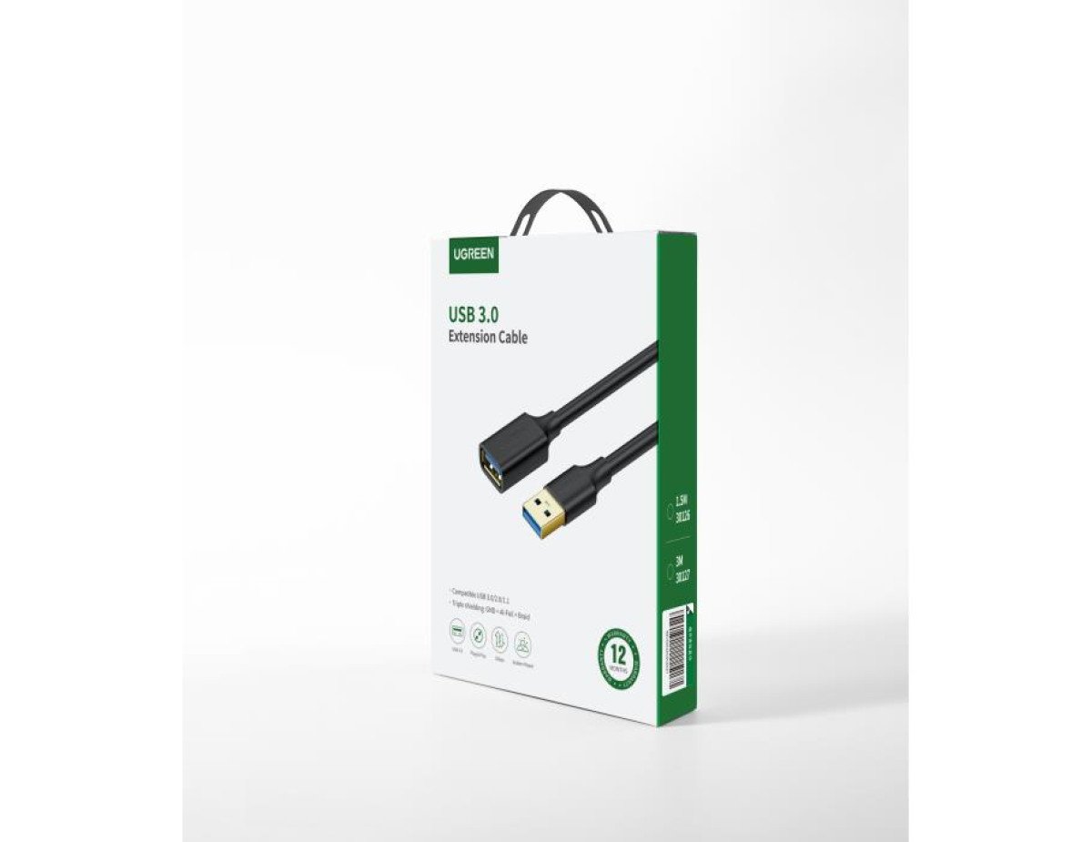 Cable USB 3.0 M/F 2m UGREEN US129 10373