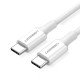 Charging Cable UGREEN 60W US264 TYPE-C/TYPE-C White 1m 60518 3A