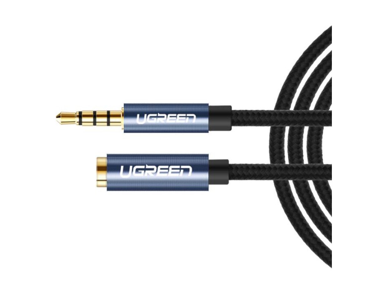 Cable Audio 3.5mm M/F 0,5m UGREEN AV118 40672