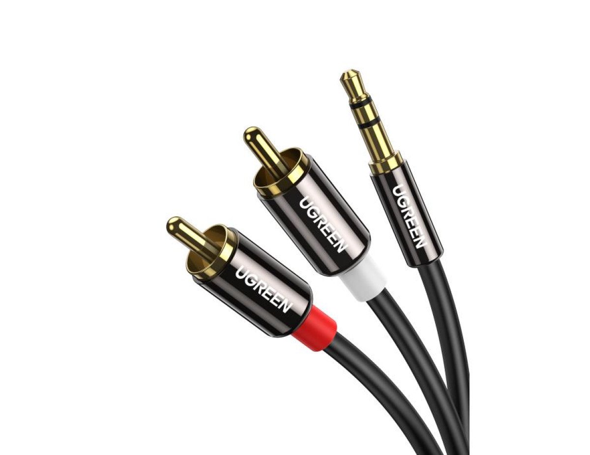 Cable Audio 3.5mm M/2xRCA M 1m UGREEN AV116 10749