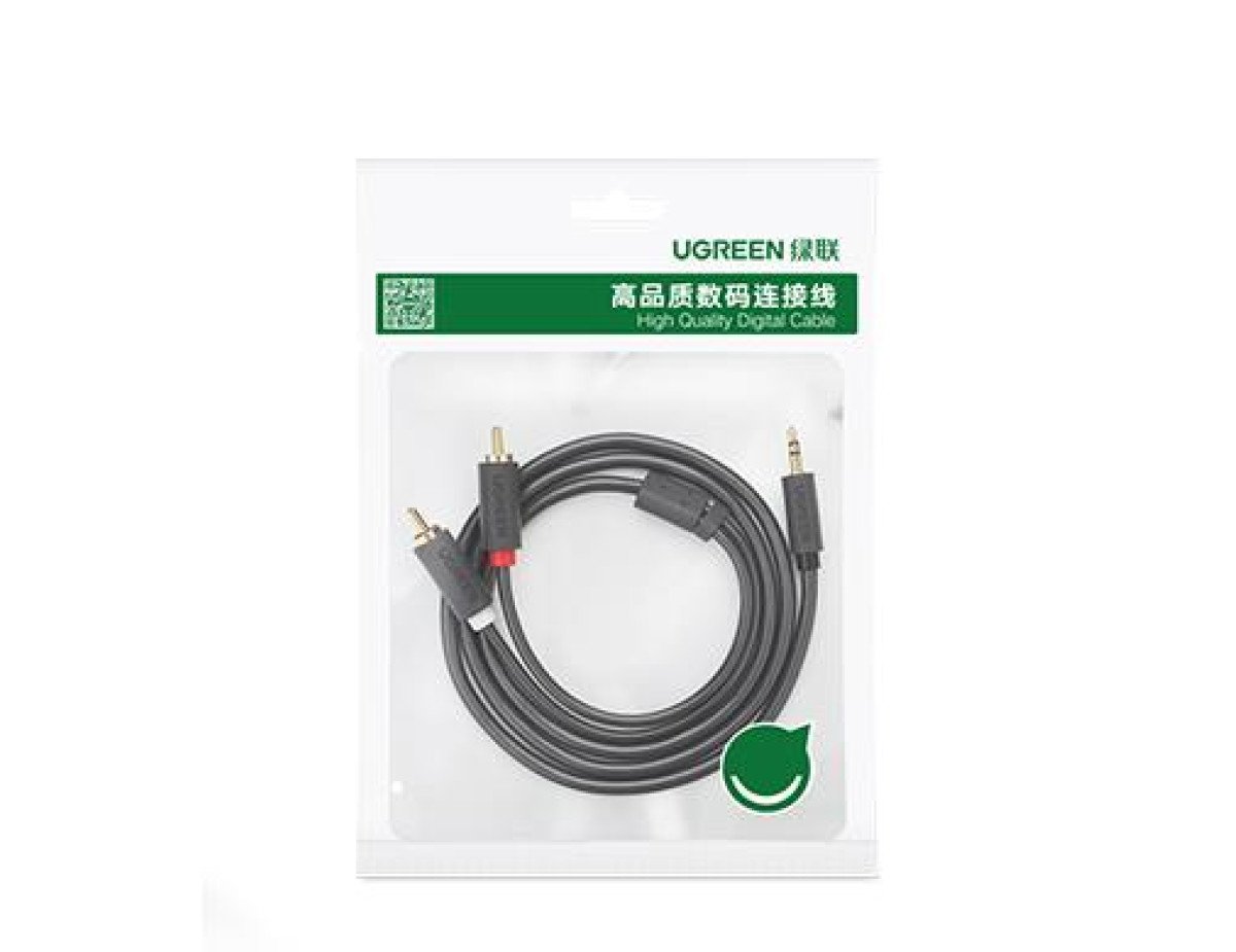 Cable Audio 3.5mm M/2xRCA M 1m UGREEN AV116 10749