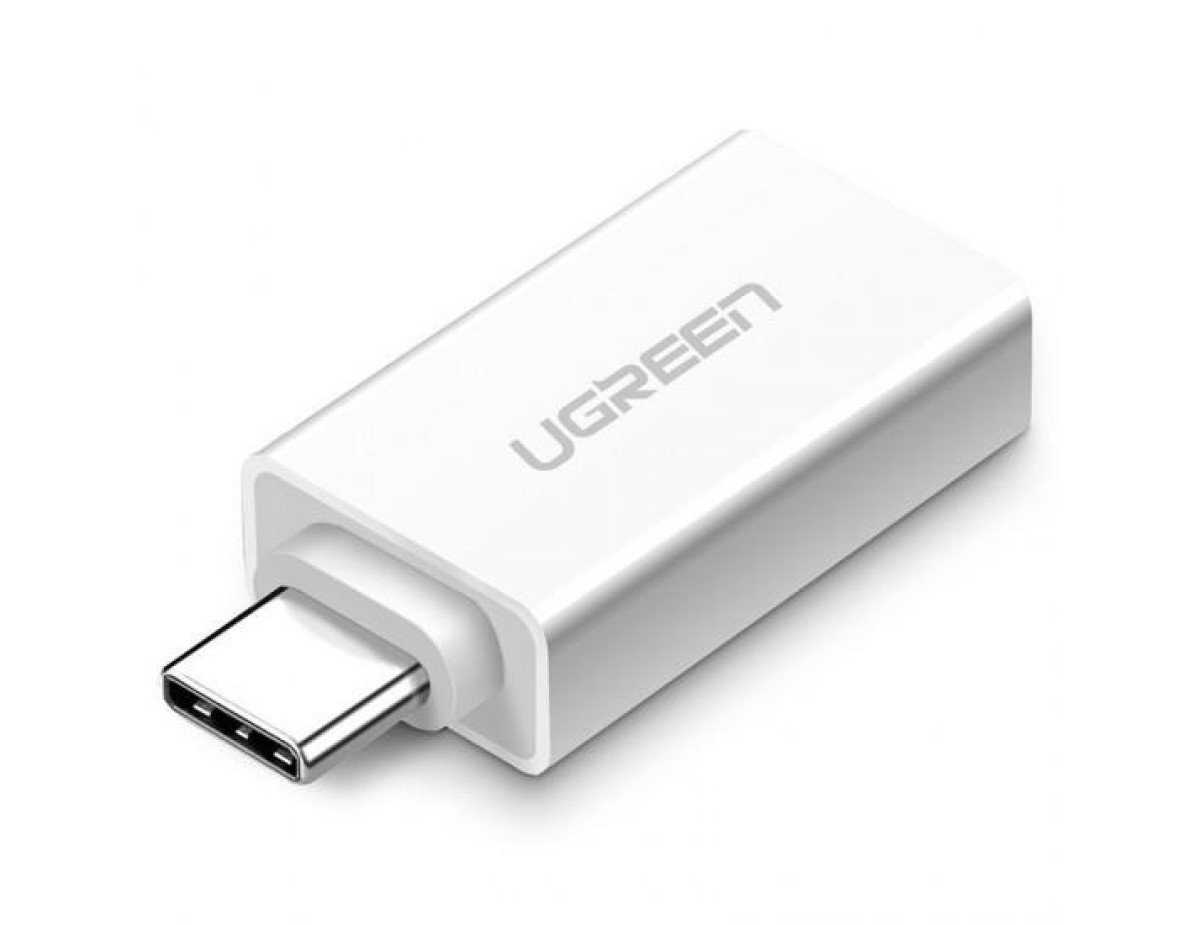 Adaptor OTG TYPE C 3.1  to USB 3.0 UGREEN US173 White 30155