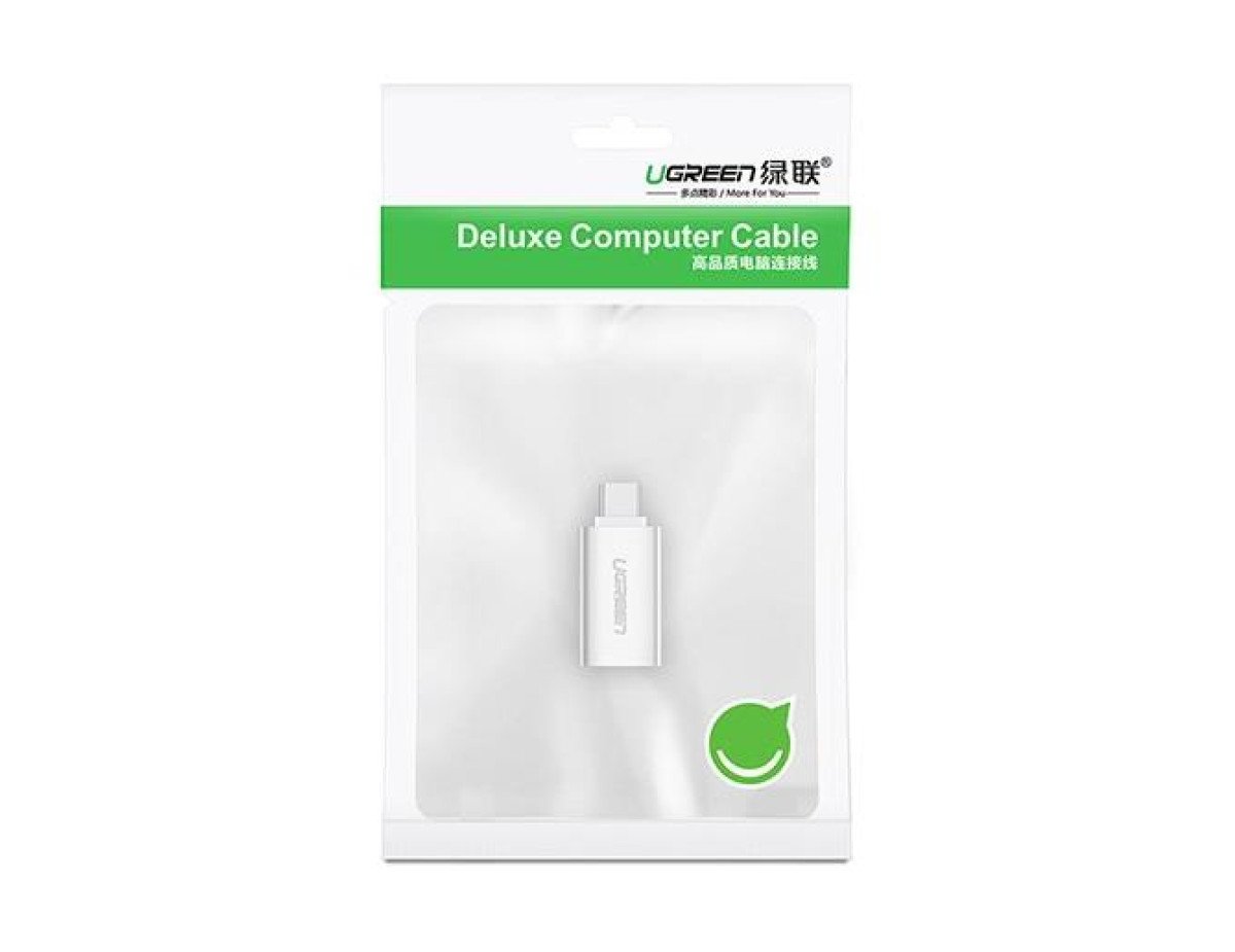 Adaptor OTG TYPE C 3.1  to USB 3.0 UGREEN US173 White 30155