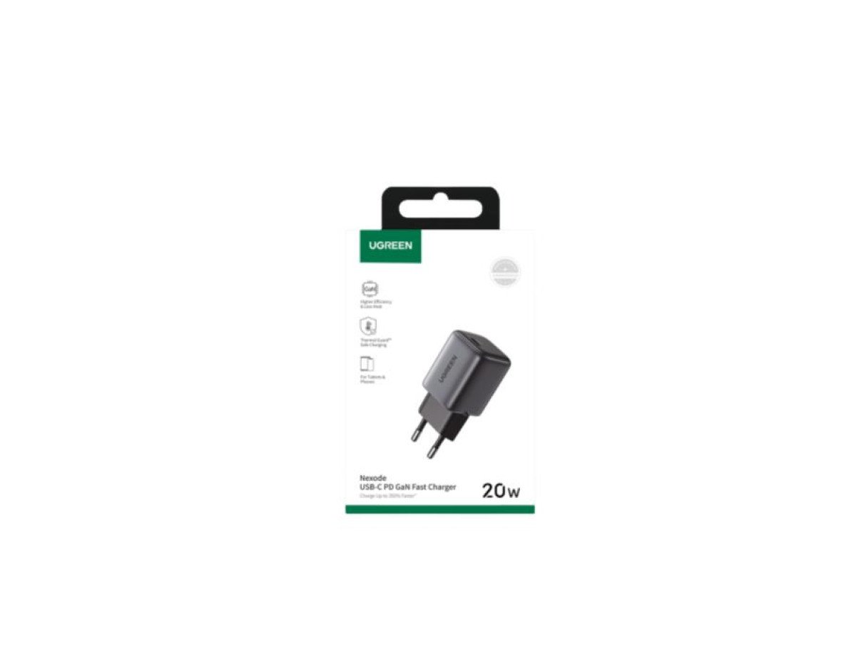 Charger GaN UGREEN CD318 20W PD Space Gray 90664