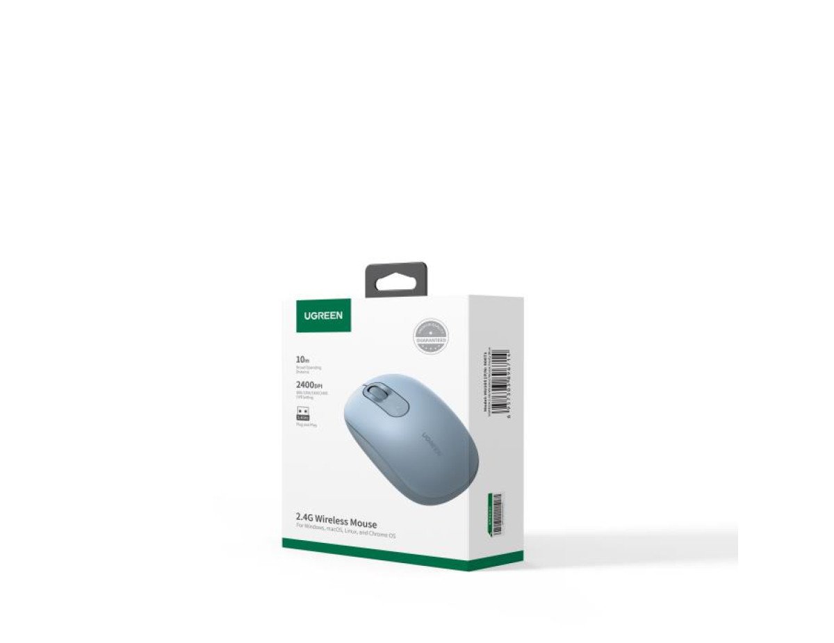 Mouse Wireless UGREEN MU105 Blue 90671