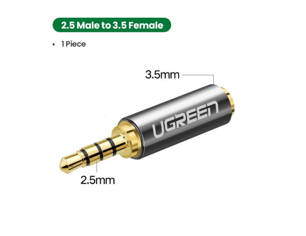 Audio Converter 2.5mm/3.5mm M/F UGREEN 20501