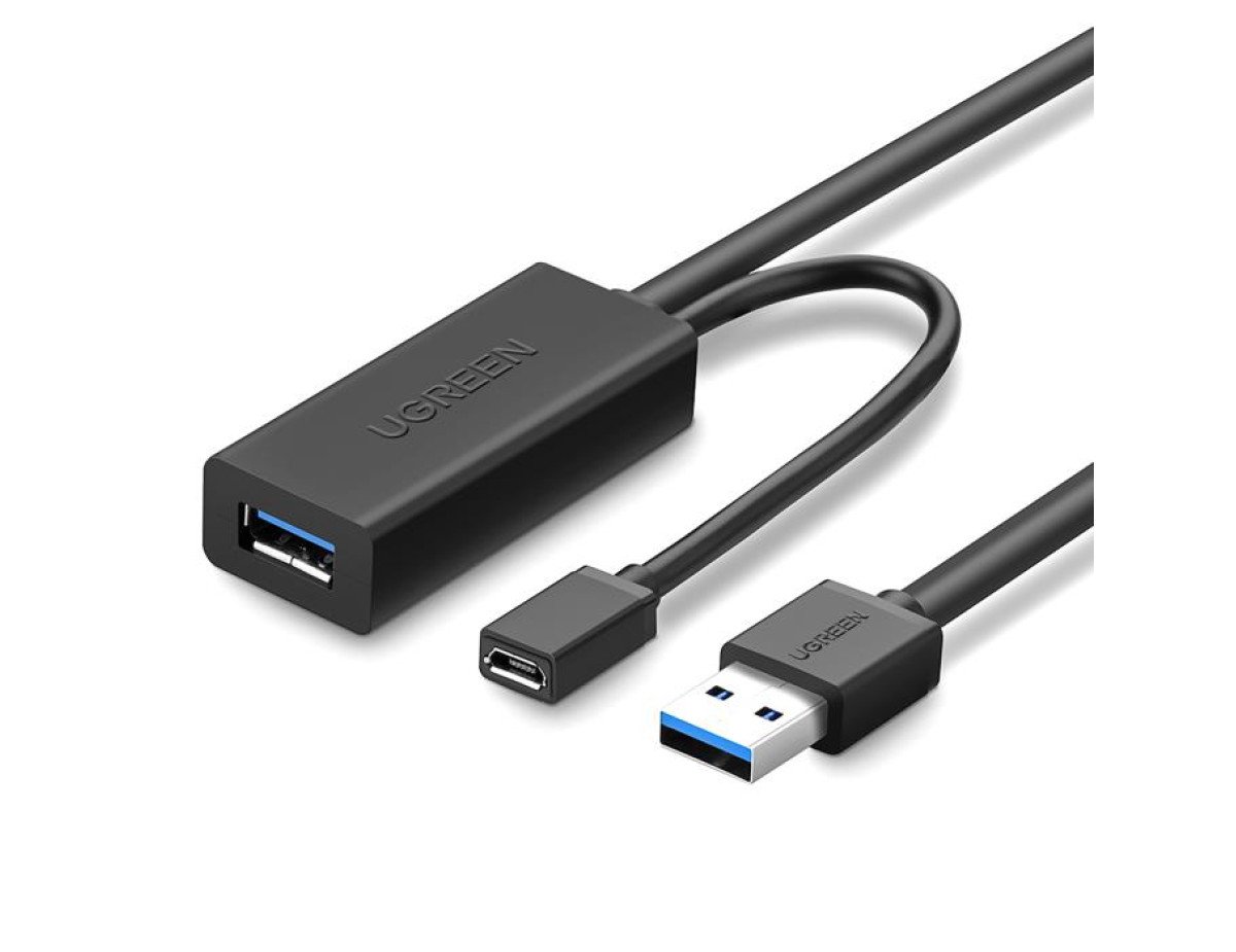 Cable USB 3.0 M/F 5m & Power Port UGREEN US175 20826