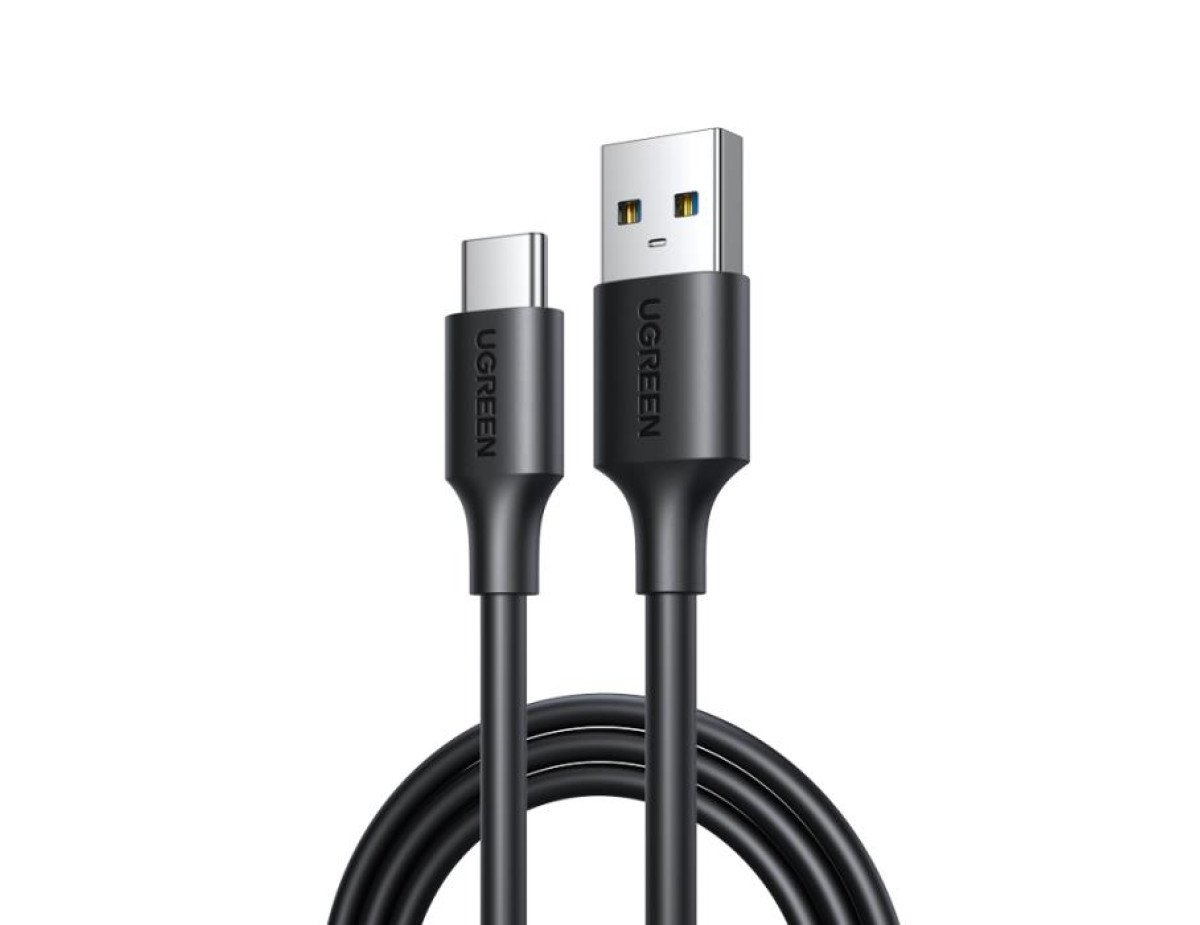 Charging Cable USB 3.0 UGREEN US184 TYPE-C Black Nickel 1m 20882