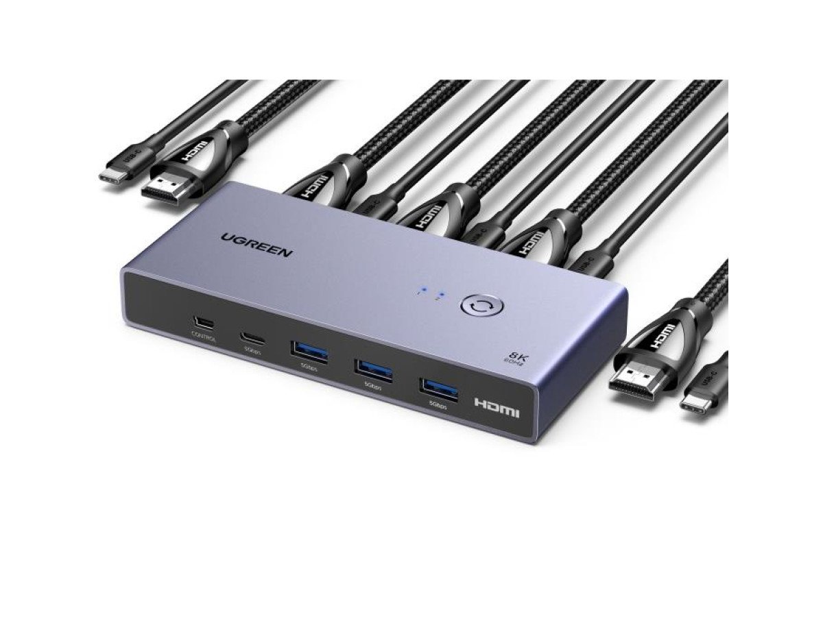 KVM Switch 2 port USB-C/HDMI UGREEN CM692 25961