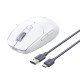 Mouse Wireless 2.4 GHz & Bluetooth UGREEN MU103 White15629