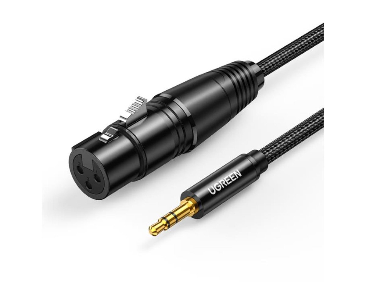 Cable Audio XLR to 3.5mm F/M UGREEN AV182 20763 1m