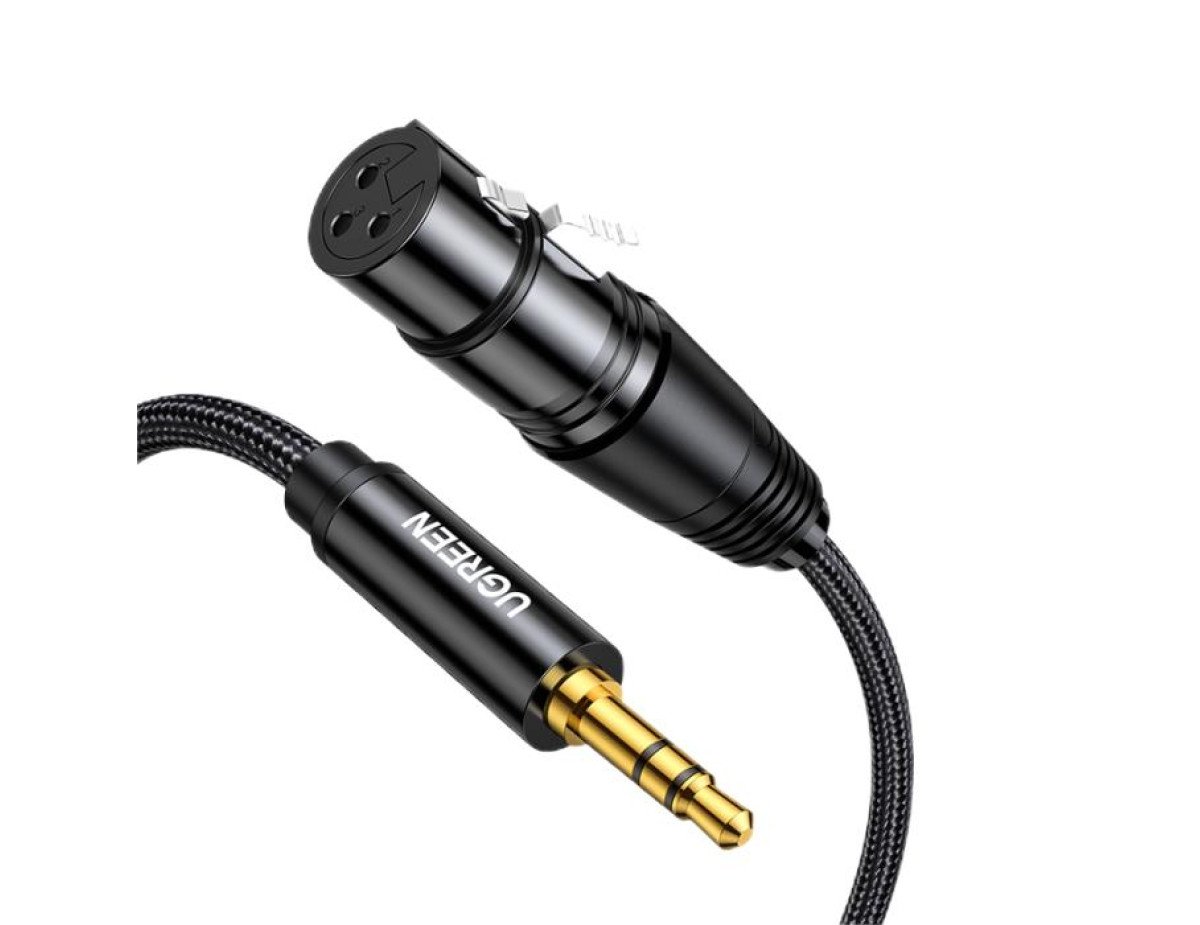 Cable Audio XLR to 3.5mm F/M UGREEN AV182 20763 1m