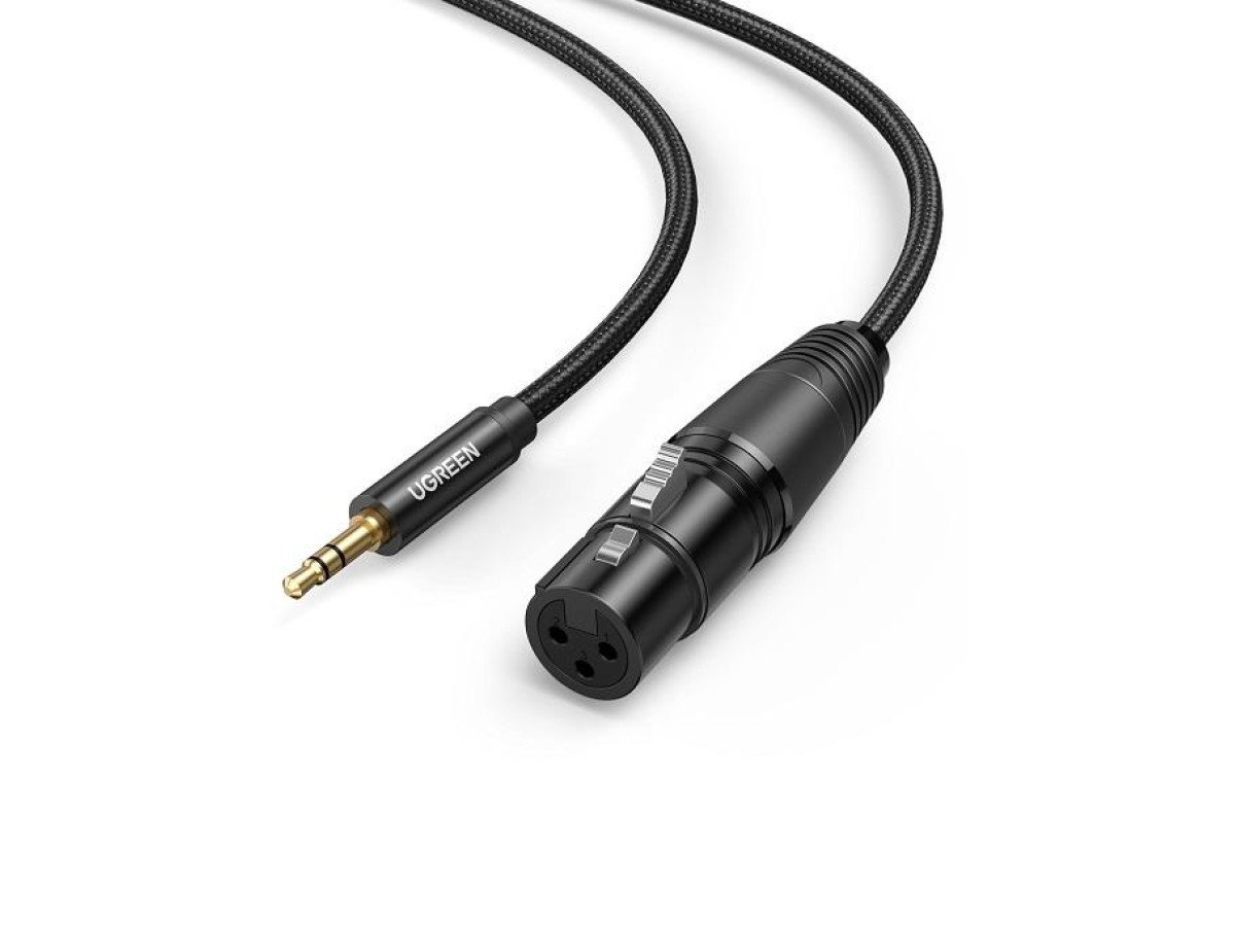 Cable Audio XLR to 3.5mm F/M UGREEN AV182 20763 1m