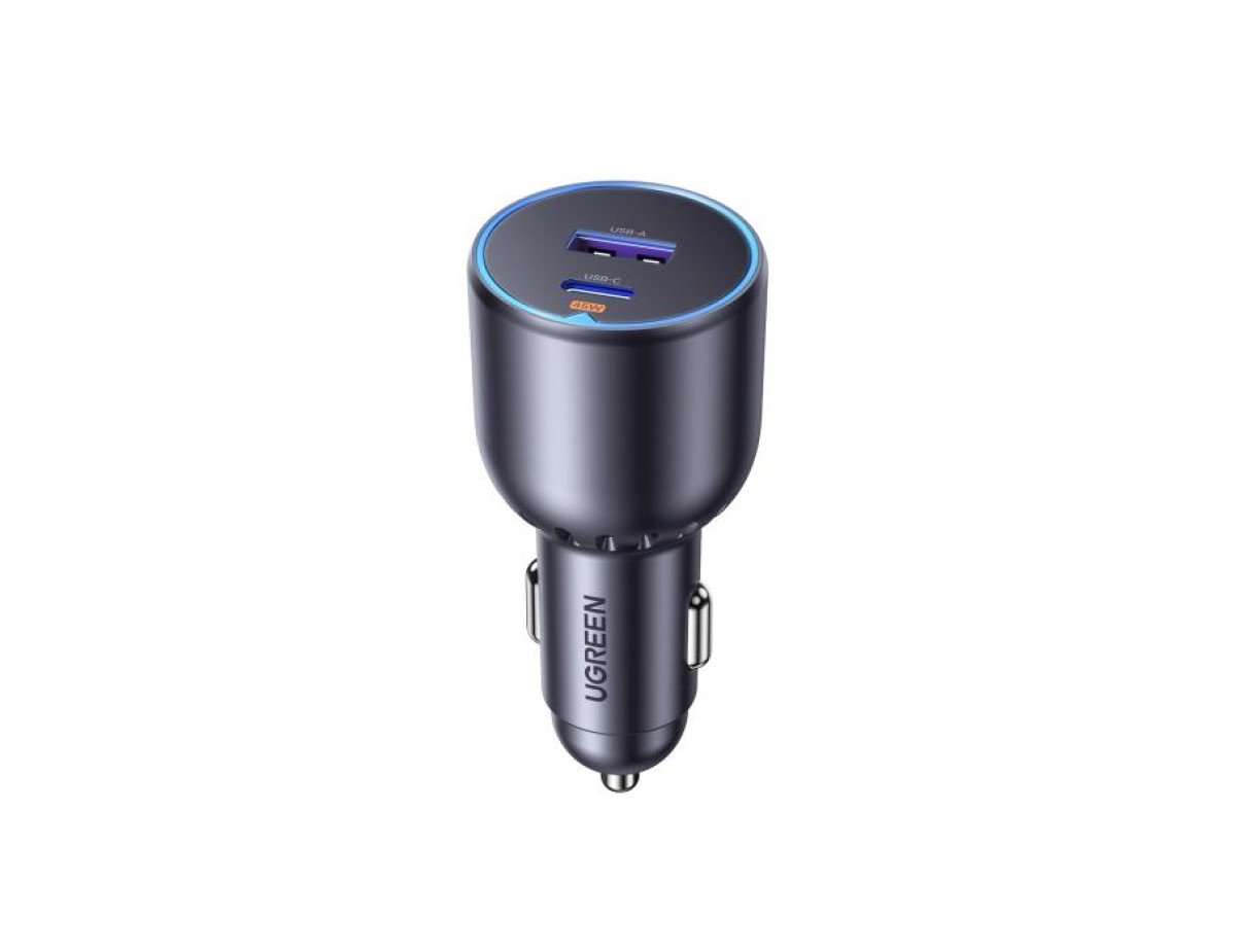 Car Charger UGREEN EC701 63W PD+USB QC3.0 Black 35023