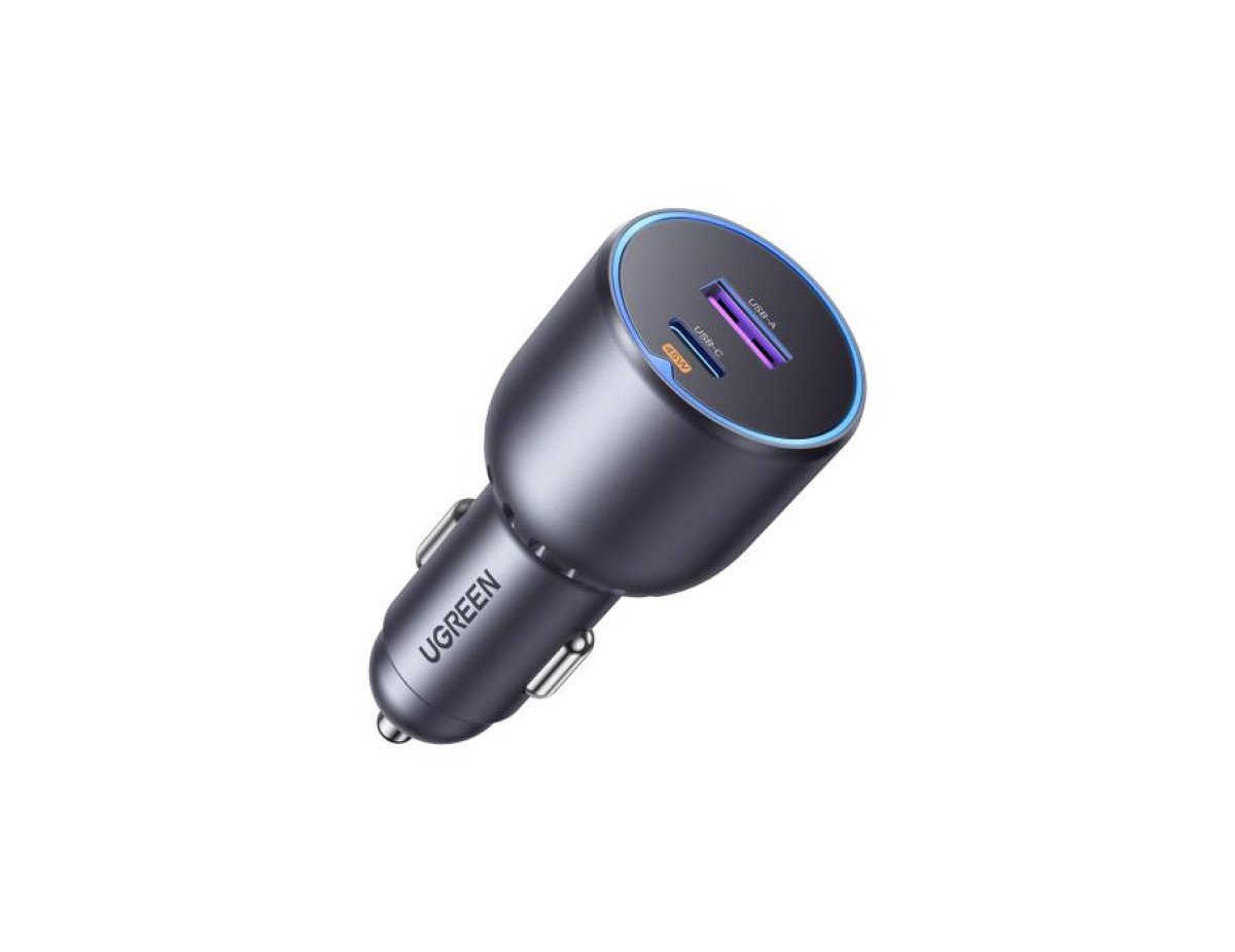 Car Charger UGREEN EC701 63W PD+USB QC3.0 Black 35023