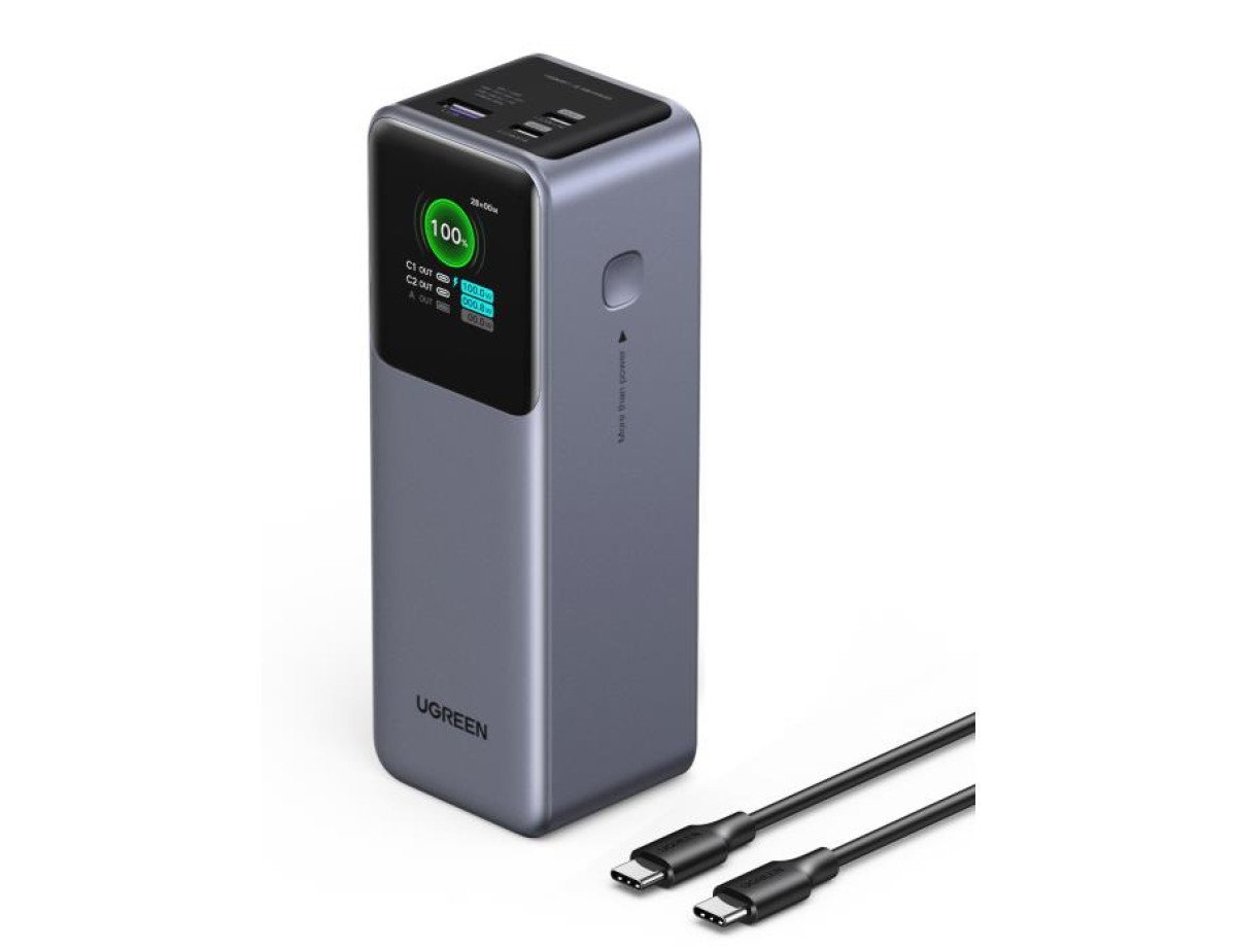 Power Bank UGREEN 25000mAh 200W PDx2 & QC3.0x1 PB722 35525B