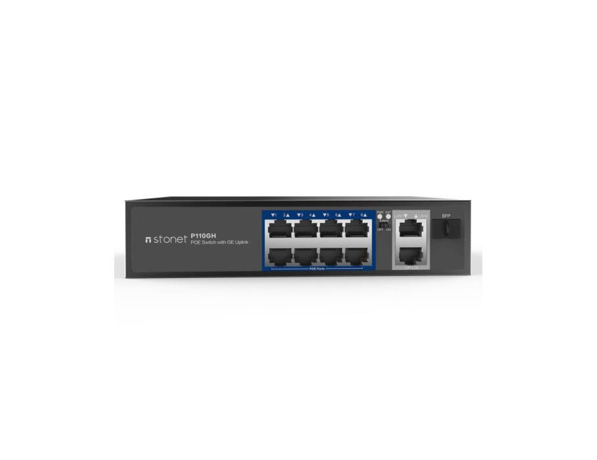 Fast Ethernet 10port Switch PoE Stonet P110GH