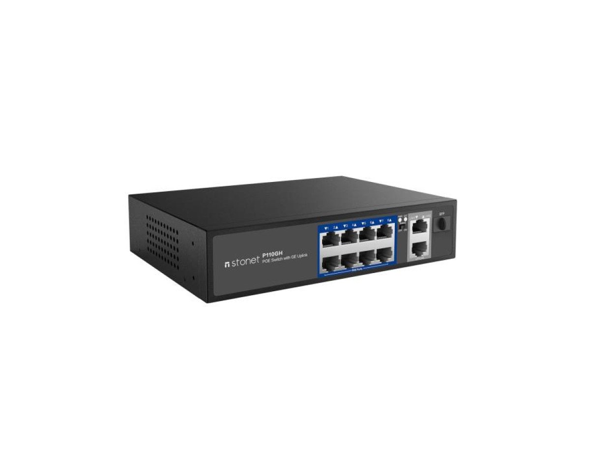 Fast Ethernet 10port Switch PoE Stonet P110GH