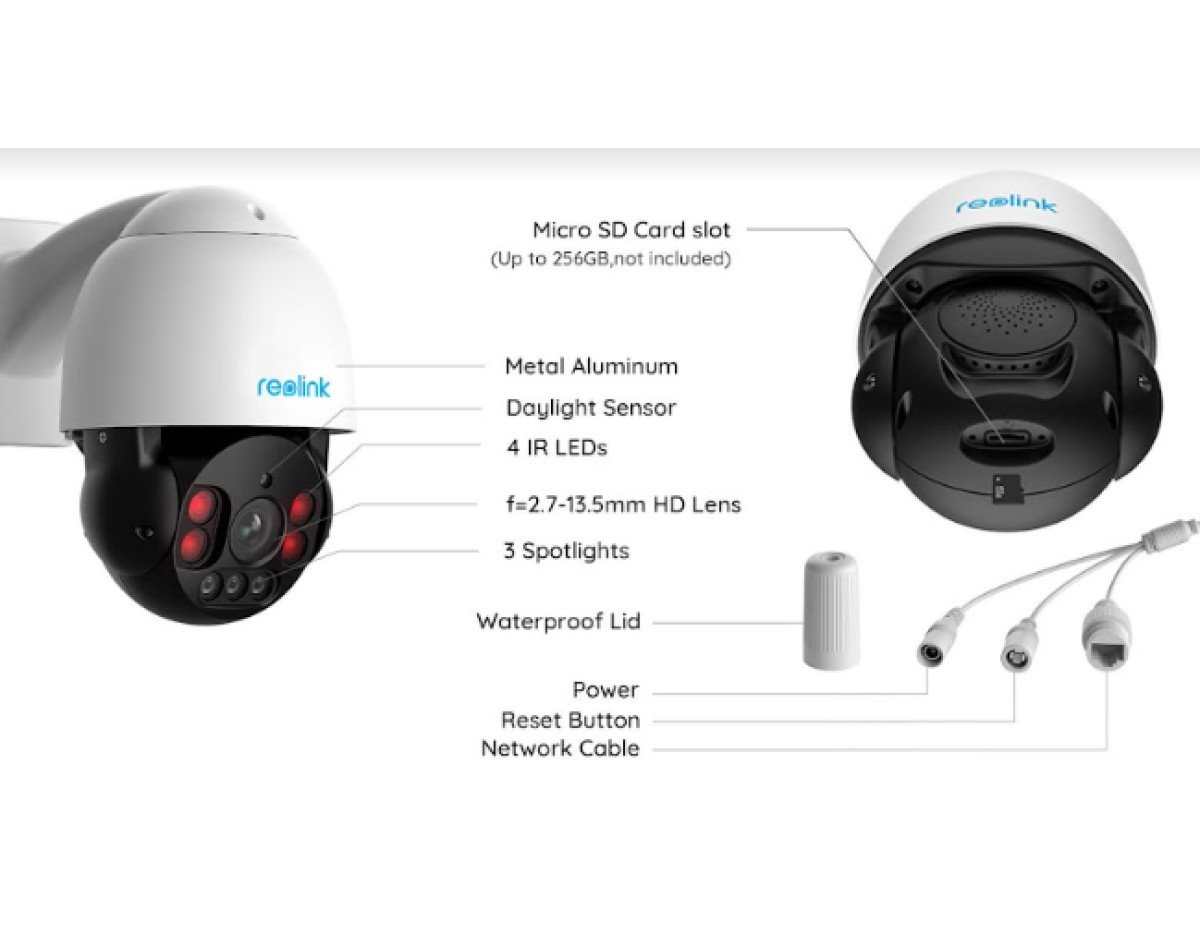 IP Camera POE Reolink RLC-823A 4K