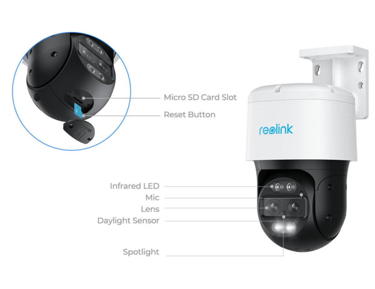 IP Camera POE Reolink TrackMix PoE 4K