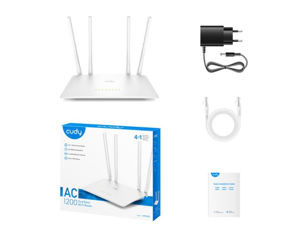 Access Point Dual-Band AC1200 Cudy WR1200