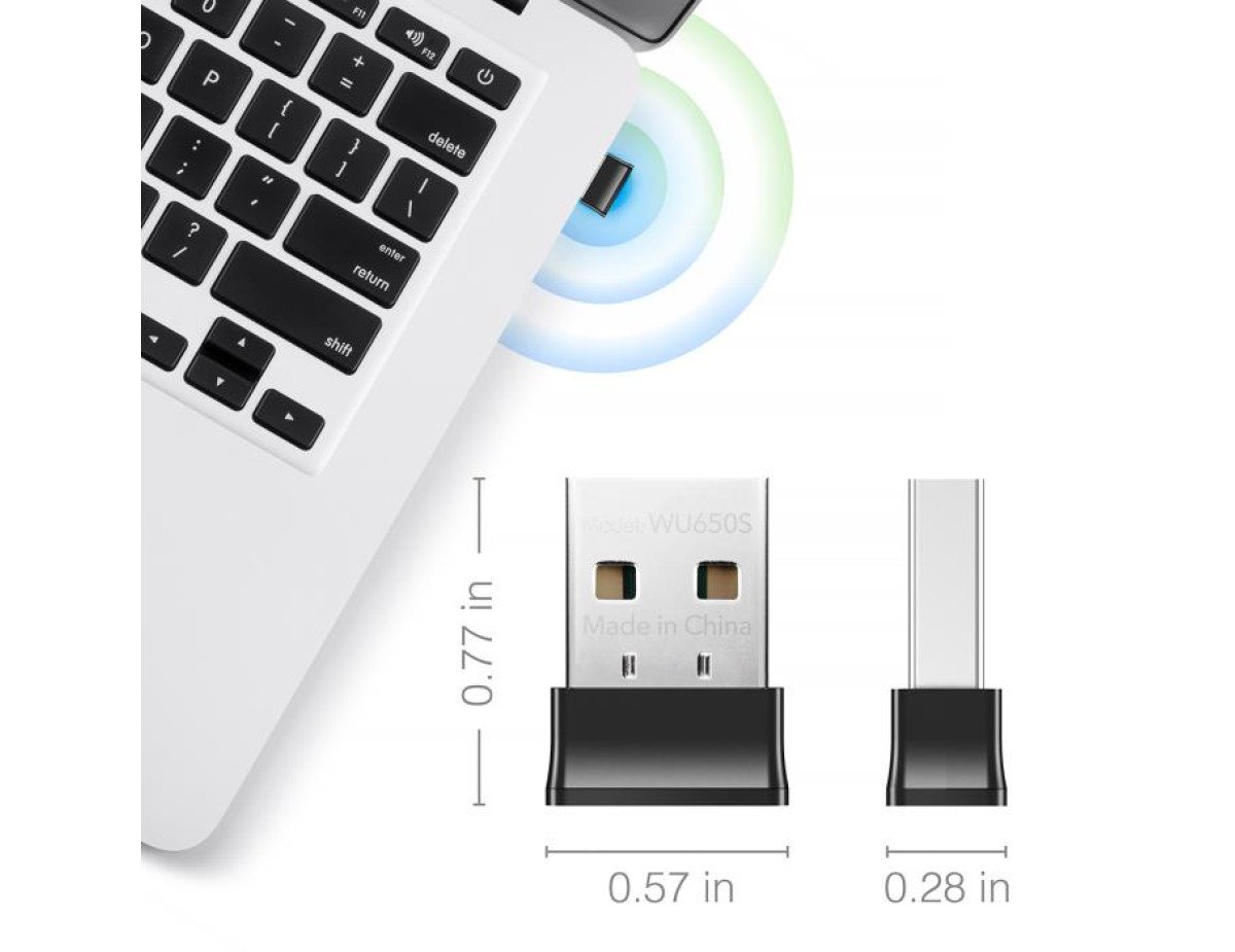 Usb Wireless AC650 Mini Cudy WU650