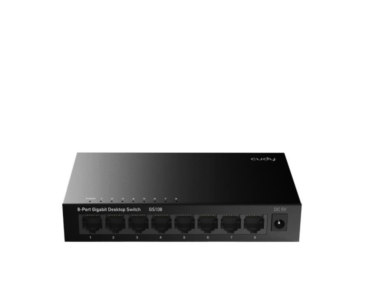 Gigabit 8 port switch Metal Cudy GS108