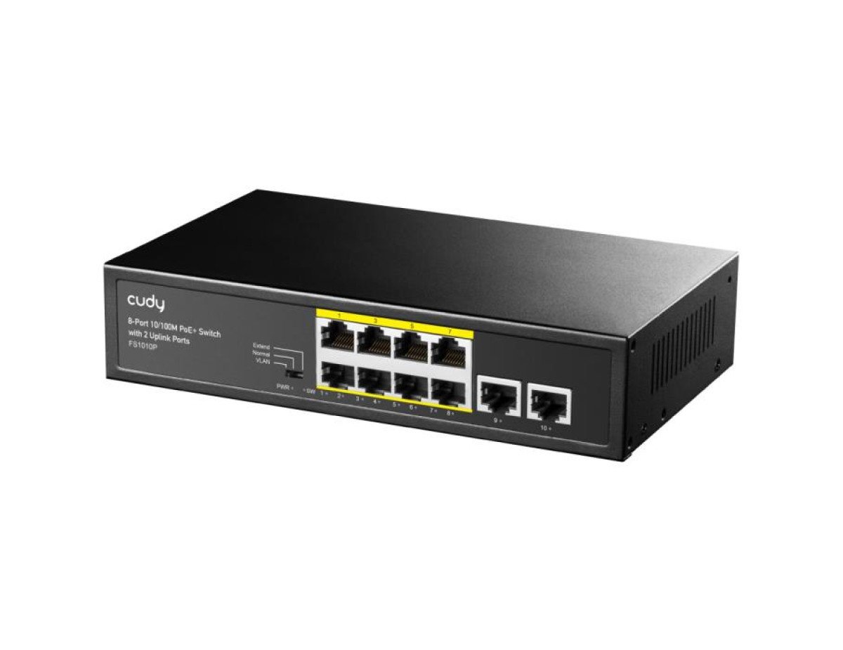 Fast Ethernet 10port Switch PoE Cudy FS1010P