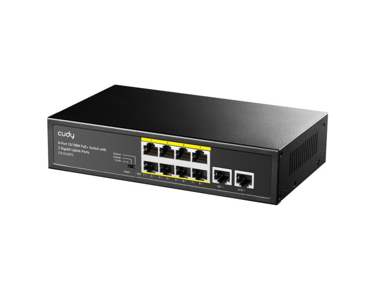 Fast Ethernet 10port Switch PoE Cudy FS1010PG