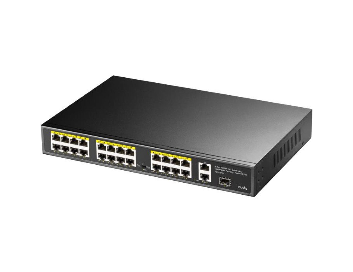 Fast Ethernet 26port Switch PoE Cudy FS1026PS1