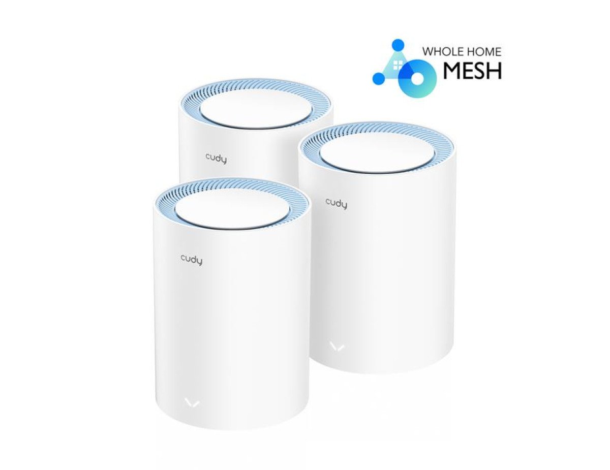 Mesh Wi-Fi AC1200 Cudy M1200(3-Pack)