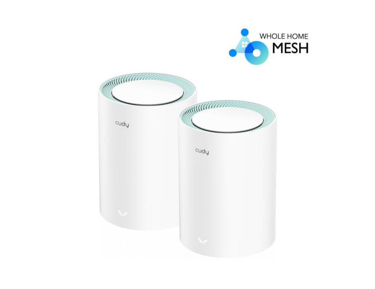 Mesh Wi-Fi Gigabit AC1200 Cudy M1300(2-Pack)