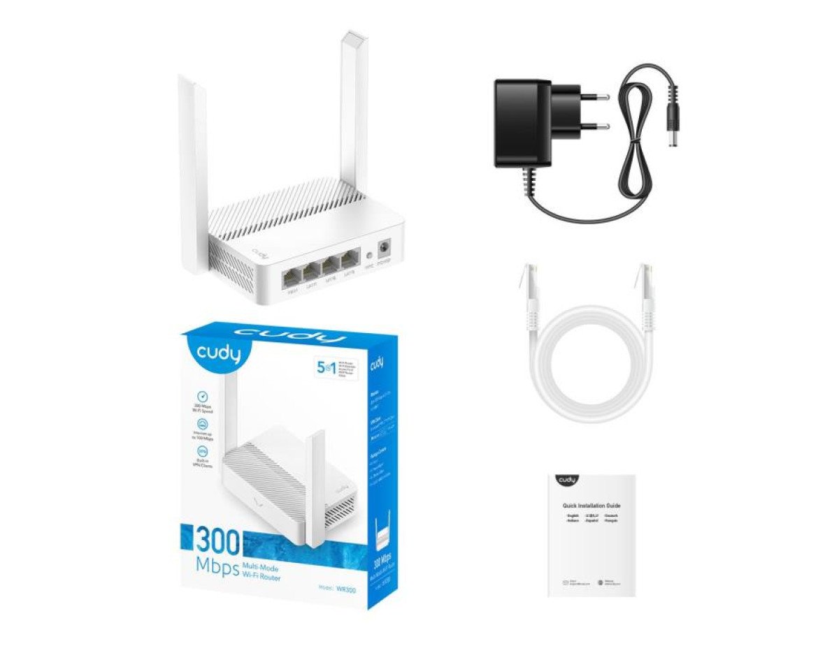 Access Point Cudy N300 WR300