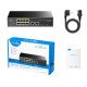 Gigabit 10port Switch PoE Cudy GS1010PS2