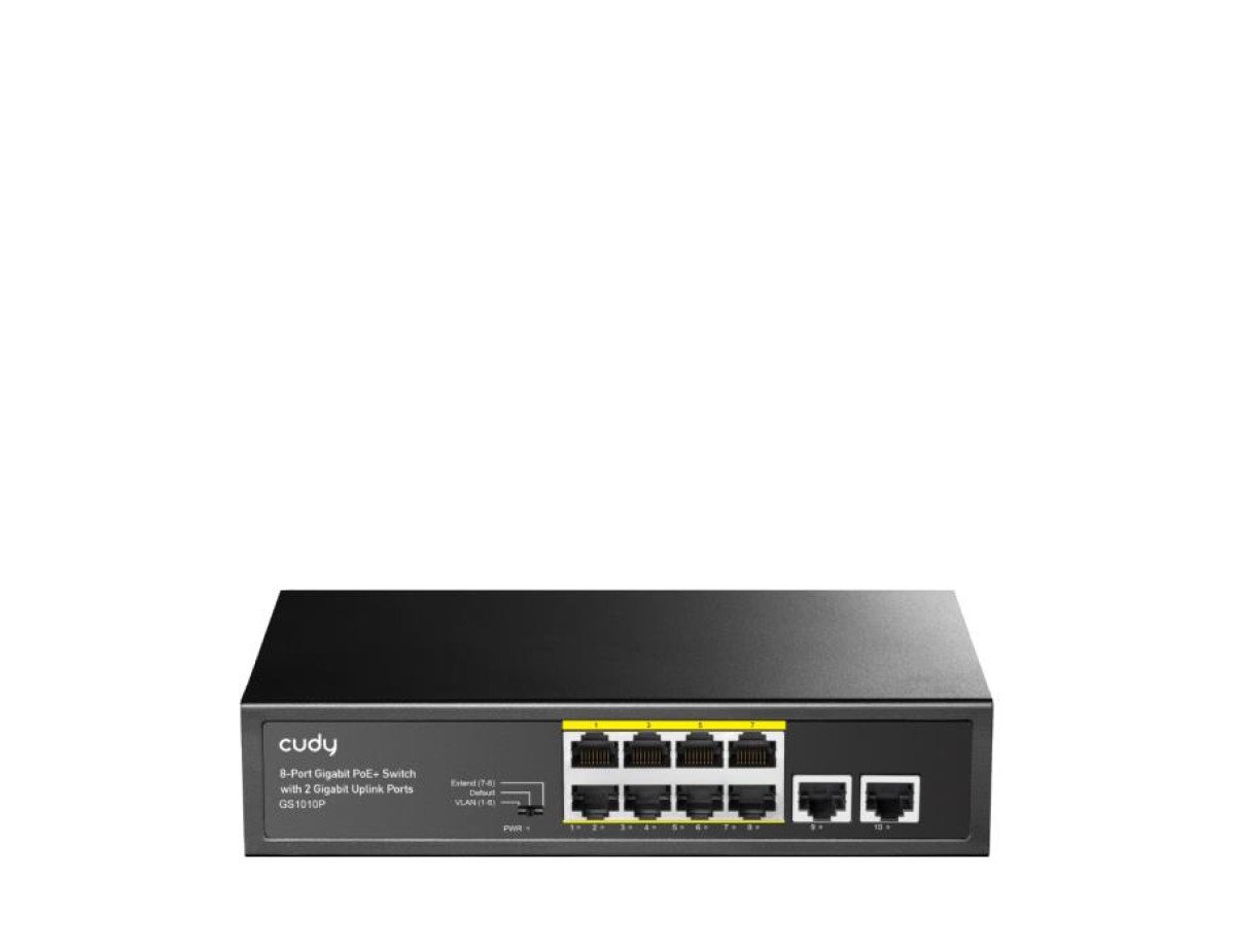 Gigabit 10port switch PoE Cudy GS1010P