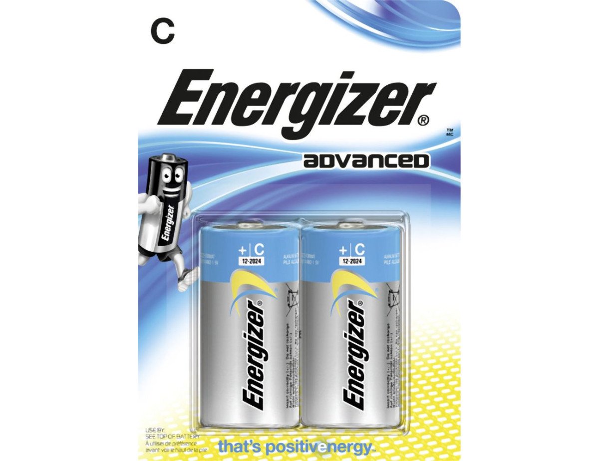 ENERGIZER ADVANCED C - 2 PACK