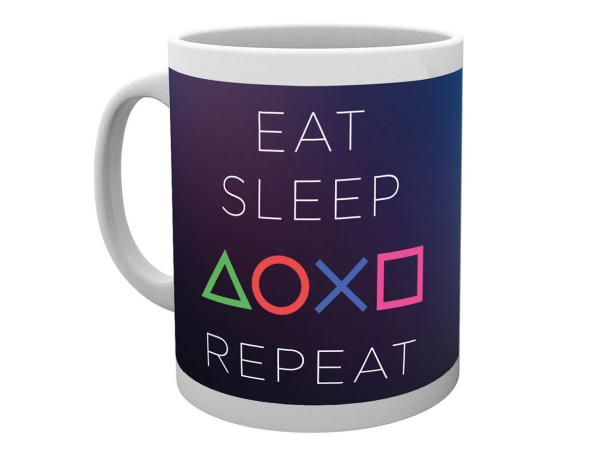 Abysse Playstation - Eat Sleep Play Repeat Mug (MG1064)