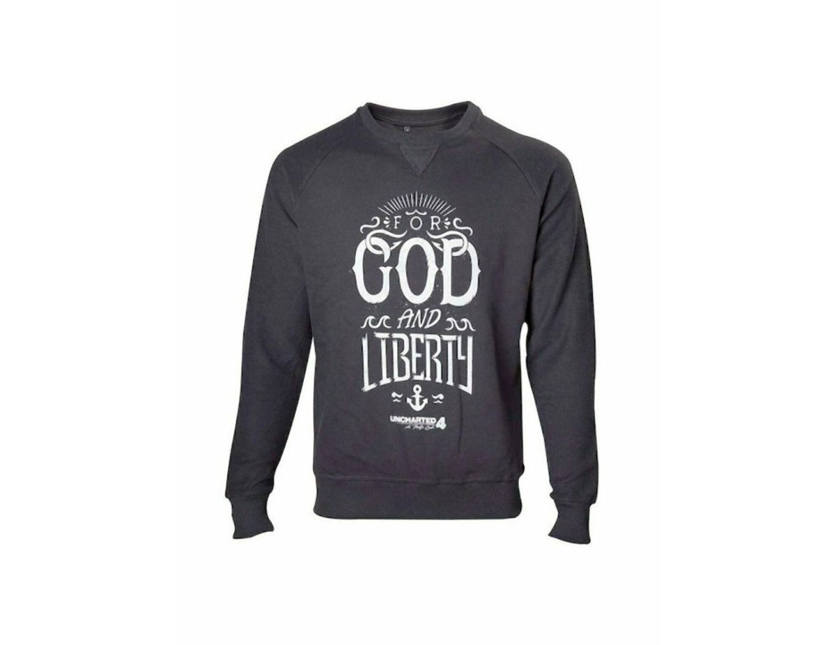 DIFUZED UNCHARTED 4 - FOR GOD AND LIBERTY SWEATER - SIZE M (SW302030UNC-M)