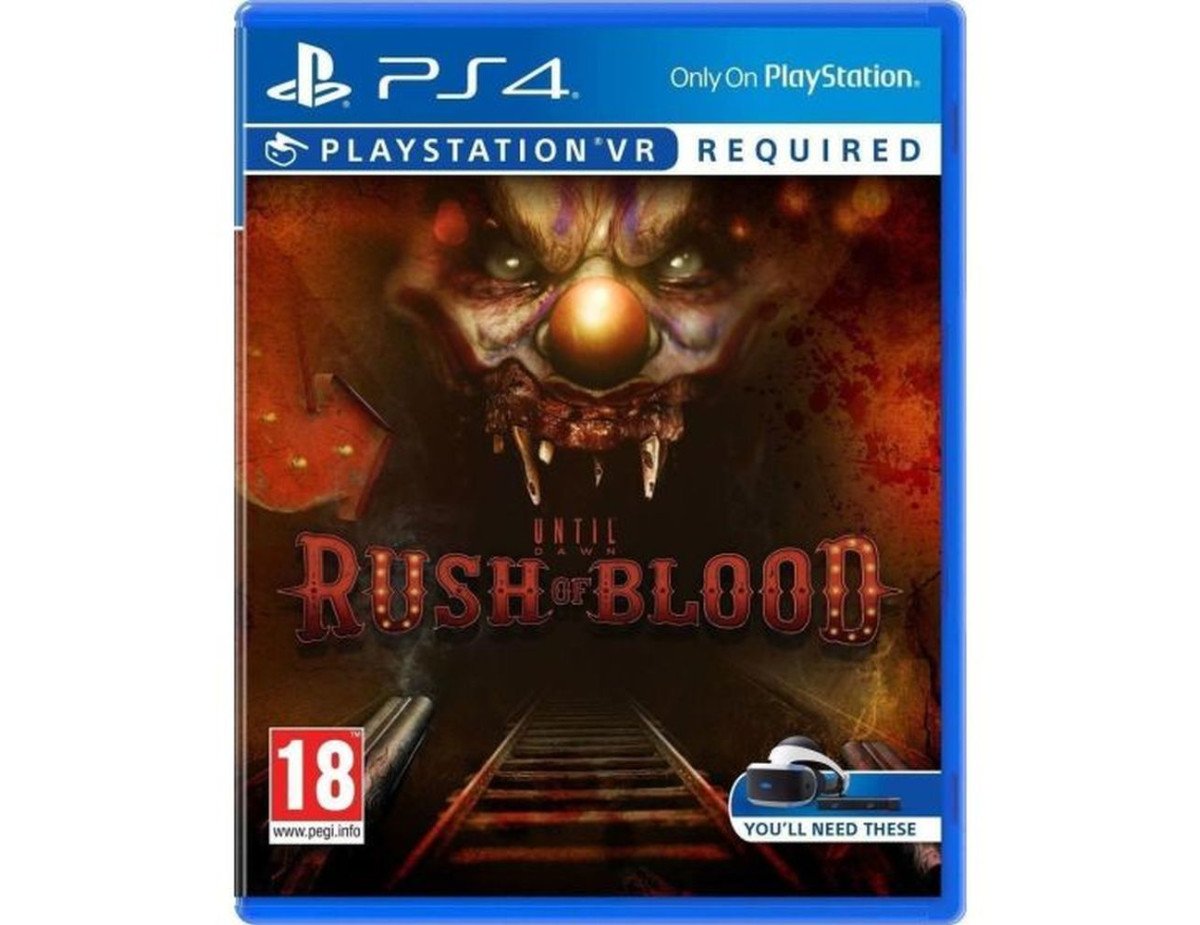 PS4 UNTIL DAWN : RUSH OF BLOOD