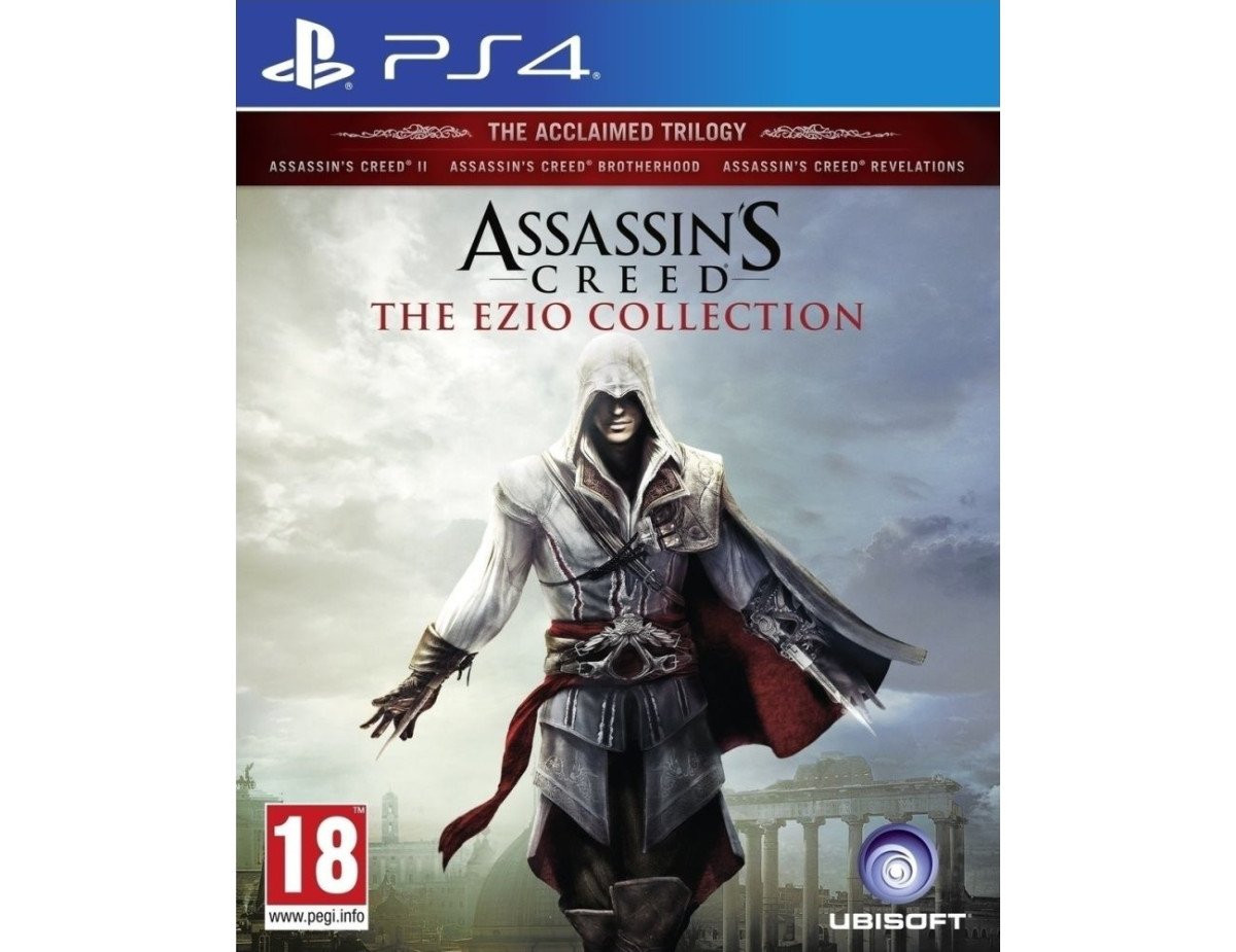 PS4 Assassins Creed Ezio Collection - The Acclaimed Trilogy (Inc. AC 2 + Brotherhood + Revelat)