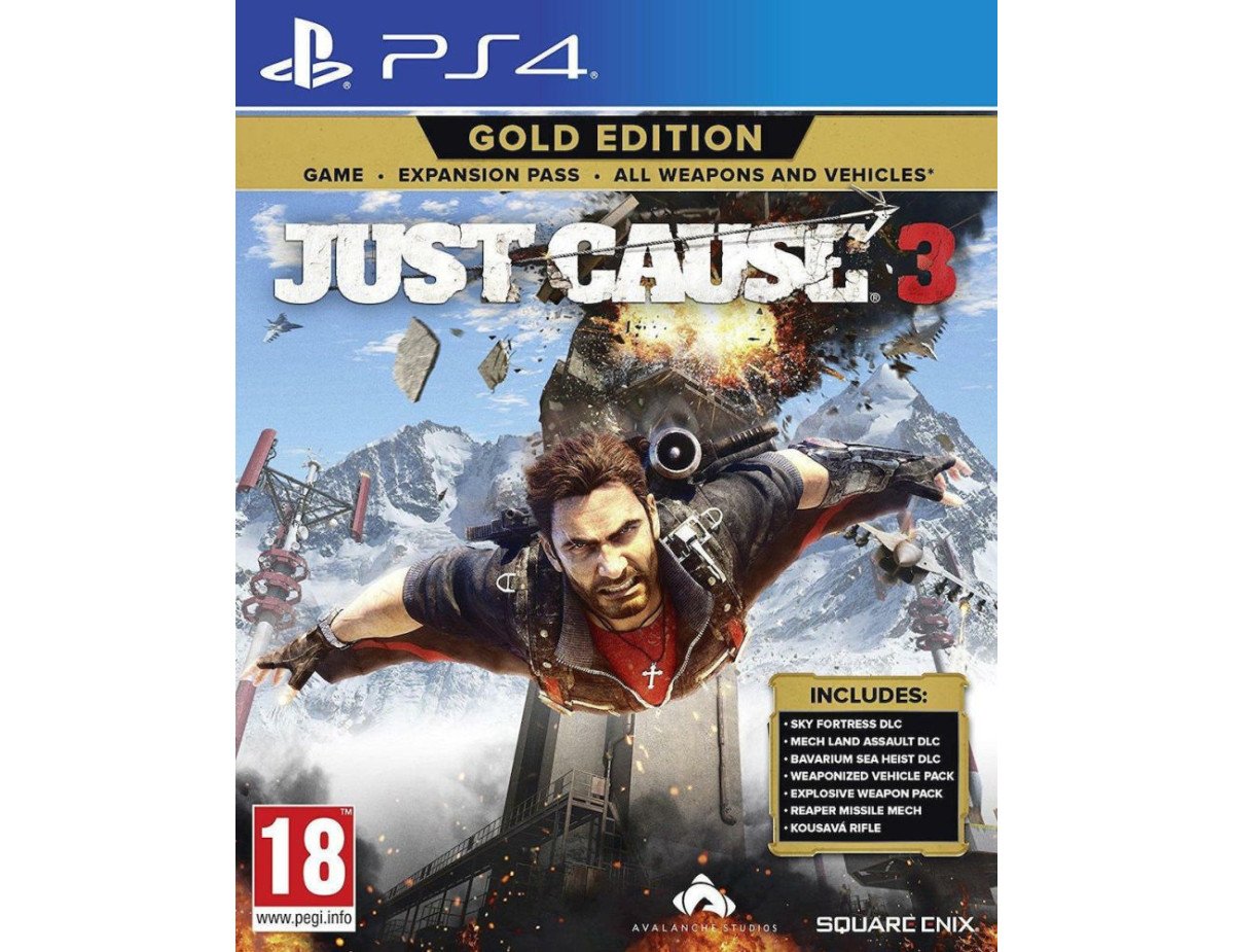 PS4 JUST CAUSE 3 - GOLD EDITION