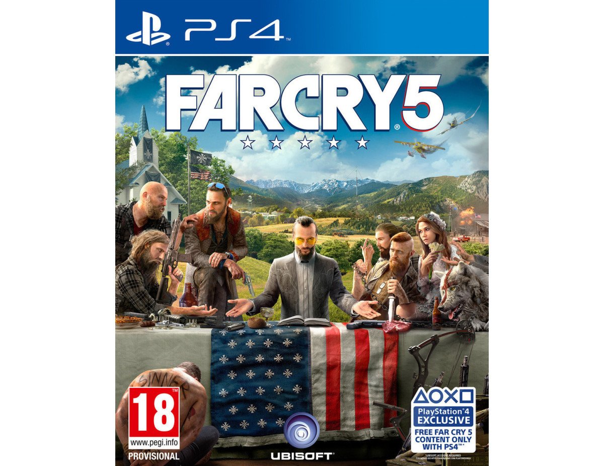 PS4 FAR CRY 5 (PS4 Exclusive Content)