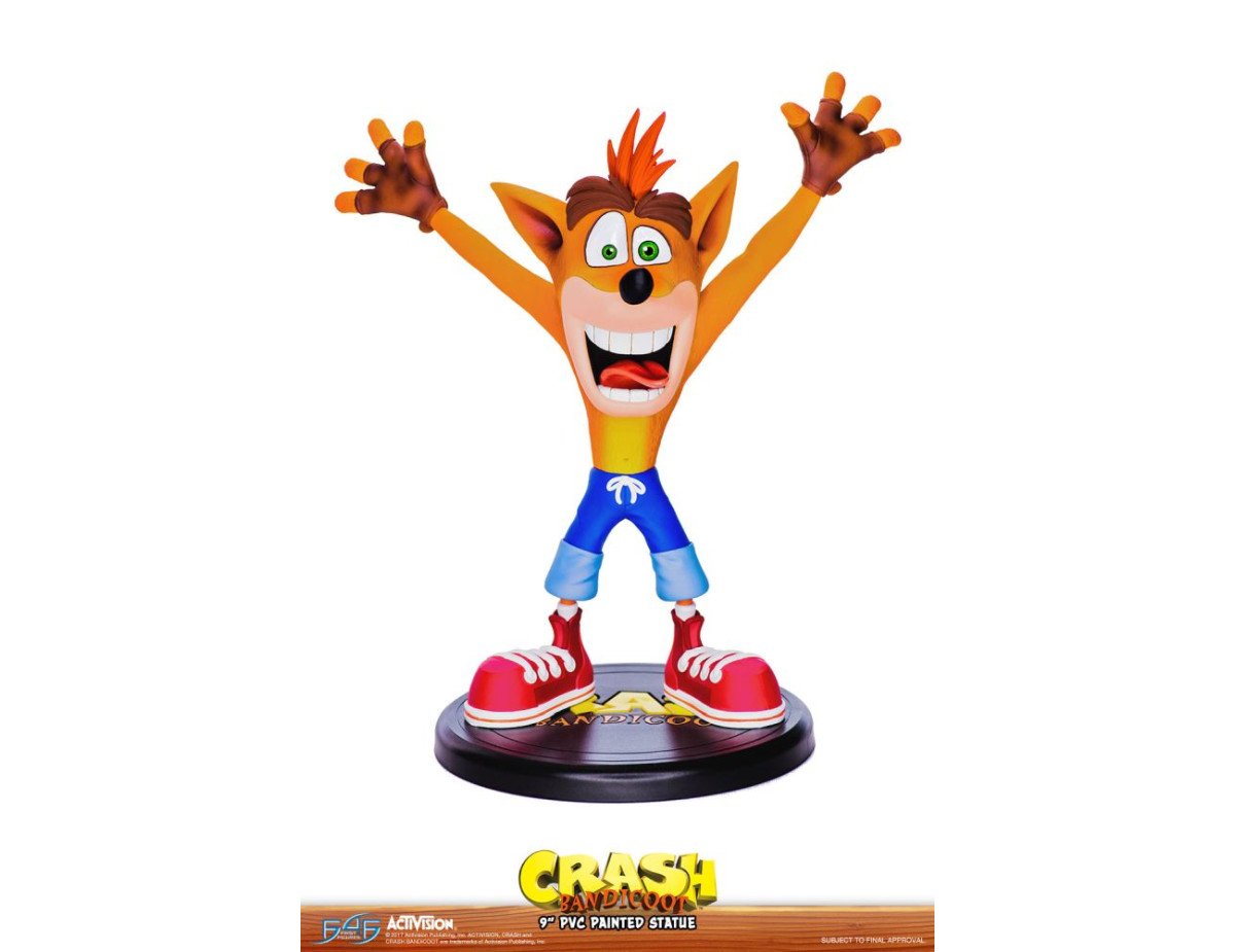 F4F Crash Bandicoot N. Sane Trilogy PVC Pained Statue (23cm) (CRASHBT)