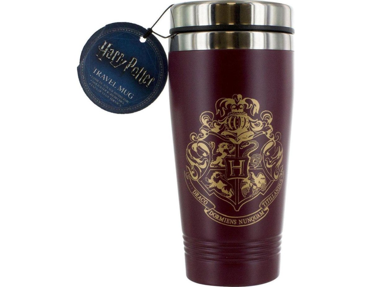 Paladone: Harry Potter - Hogwarts Travel Mug V2 (450ml) (PP4256HPV2)