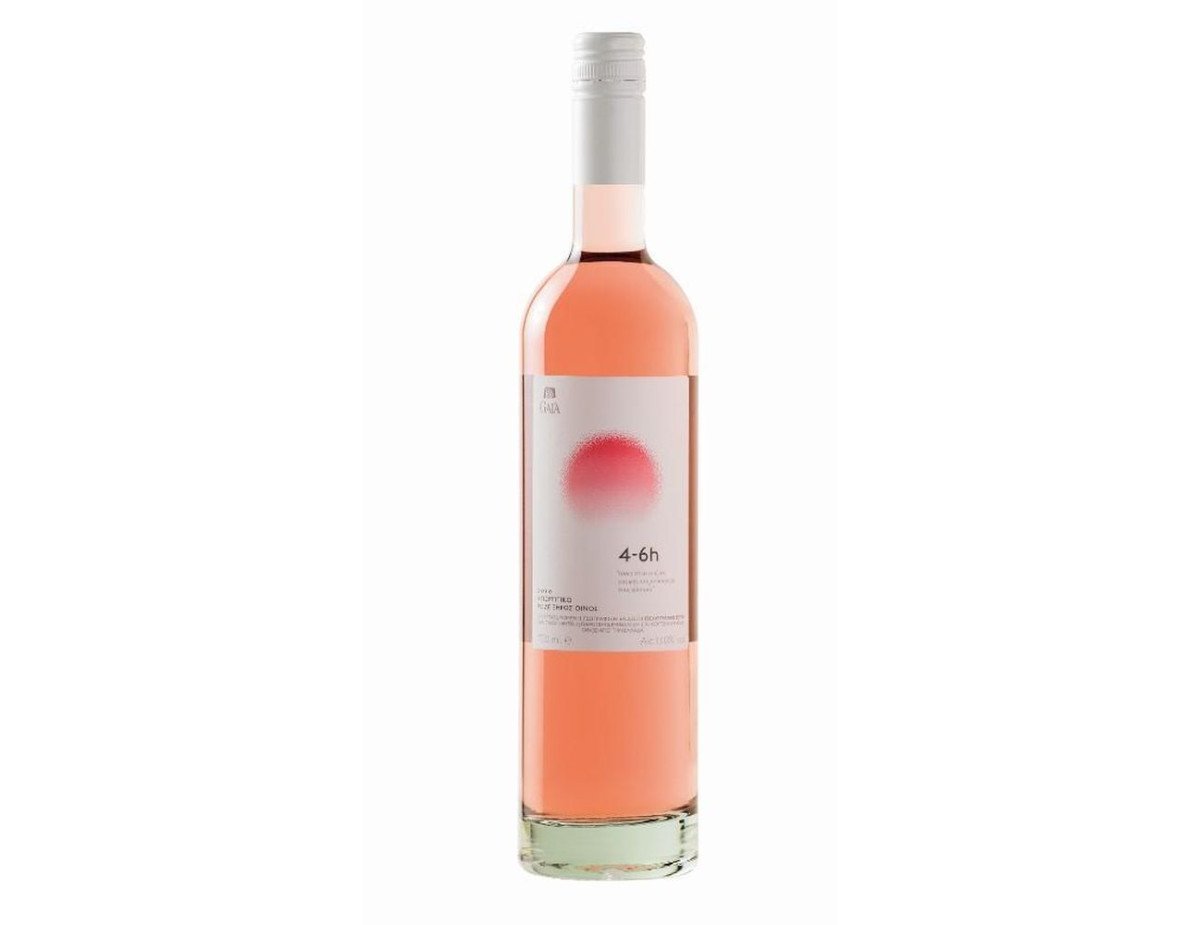 Gaia - Rose Dry Wine 4-6h Agiorgitiko P.G.I. (Glass Bottle) - 750ml