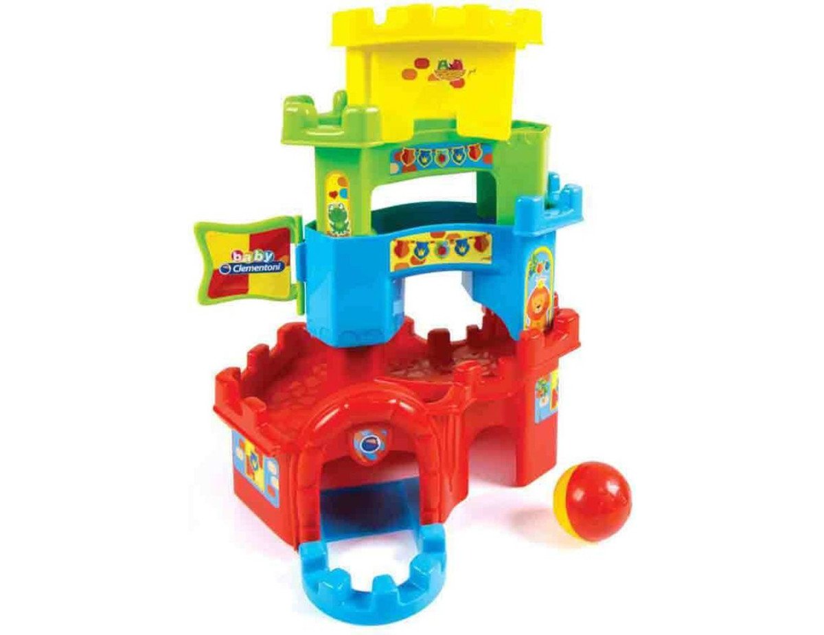 AS Baby Clementoni - Ball Drop Castle Roll and Run (1000-17226)