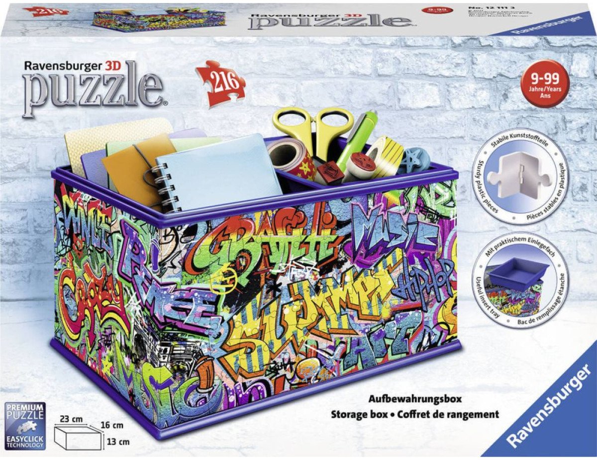 Ravensburger 3D Puzzle: Graffiti Vanity Box (216 pcs) (12111)