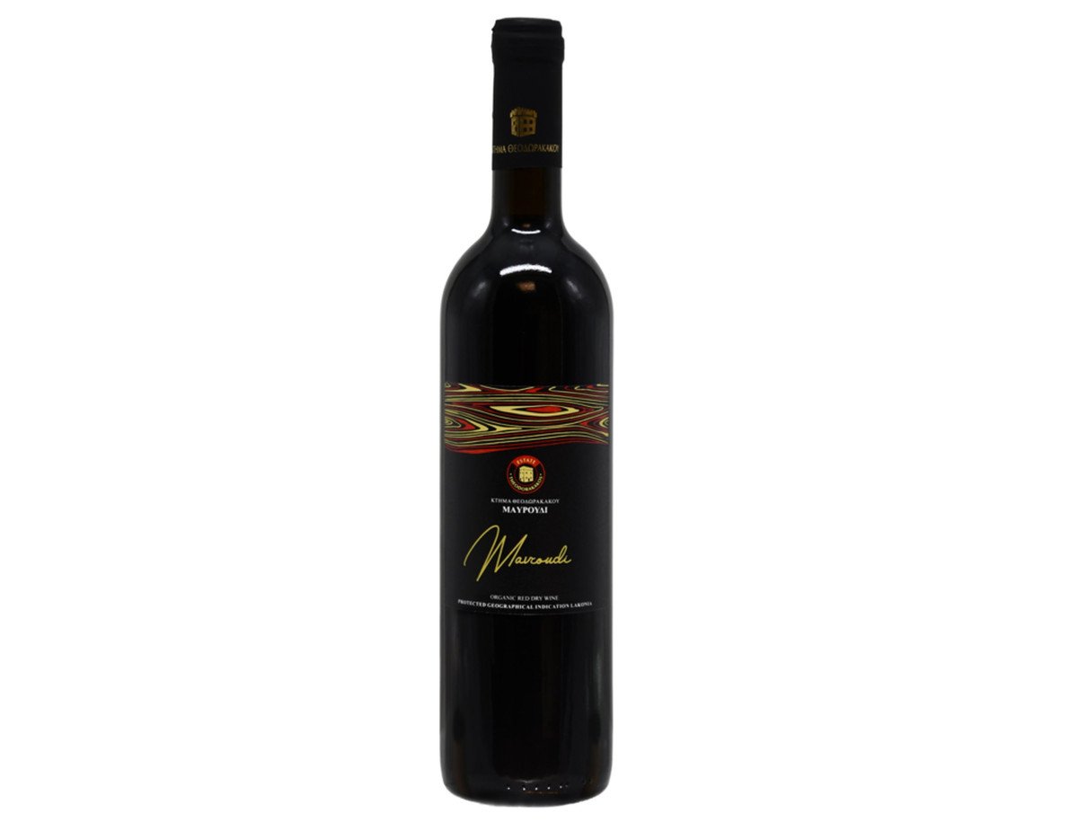 EstateTheodorakakos - Mavroudi Organic Dry Red Wine P.G.I.,750ml